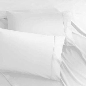 Egyptian Cotton Luxury Sheets Queen White